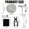 Bike Chain 6/7/8 Speed, 116 Links Bicycle Chains with Bikes