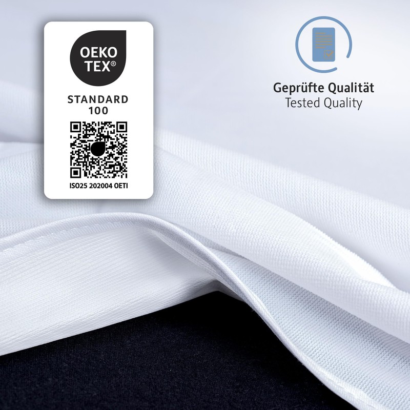 Komfortec 90 x 200 cm Waterproof Mattress Protector, Mattress Topper,