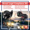 Pre-wired ATV UTV Turn Signal Kit, Universal Dirt Bike Street