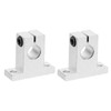 PATIKIL SK12 Aluminum Linear Motion Rod Rail Clamping Guide Support,