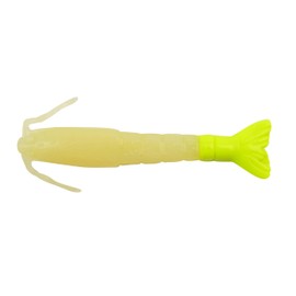 Berkley Gulp! Saltwater Shrimp Soft Bait, Lifelike Scent-Infused Design for Saltwater Fishing for Redfish, Trout & Flounder, Durable & Versatile for Multiple Techniques, 8 Pack, 2”, Red Belly Shrimp