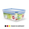 Emsa N1011600 Clip & Close Food Storage Containers, 2-Piece Set,