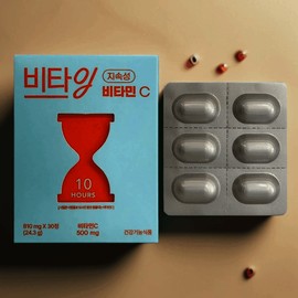 Vitaing Long-lasting Vitamin C Soluti 810mg x 30 tablets 1 unit / 비타잉 지속성 비타민C 솔루티 810mg x 30정 1개