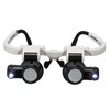 Headband Magnifier 7x 10x 15x 25x LED Illuminated Magnifying Glasses