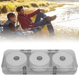 6 Pcs Fishing Line Spool, Fly Fishing Tippet Holder Line Foam Fishing Line Spool Storage Lure Rig Holder Accessories Fishing Line Winder Spooler Fly Fishing Gear for Organizer