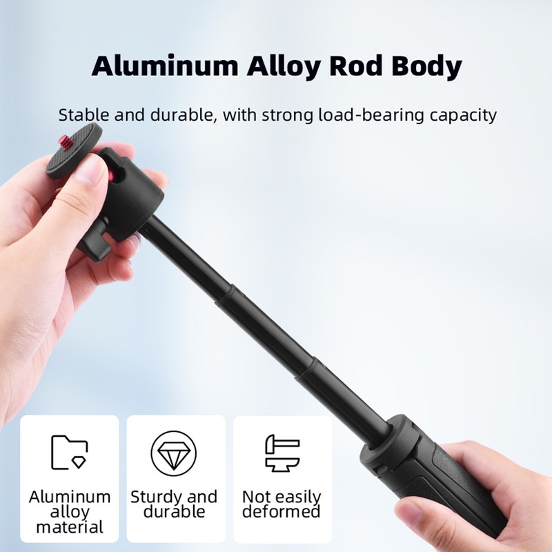Desktop Camera Tripod Cell Phone Selfie Stick Aluminum Alloy Extendable