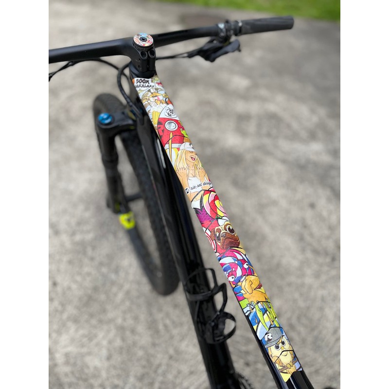 Riesel Design® - "Frame:Tape 3000" Bike Frame Protection Kit -