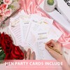 50 Pcs Hen Night Party Games, Advice for the Bride
