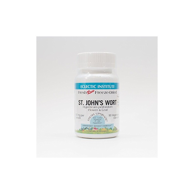 St. John's Wort Fresh Upgrade Standard Eclectic Supplement (90cp)