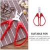 Nutcracker Nut Pistachio Sunflower Peeler Scissor Plier Stainless Steel Walnut