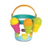 Yookidoo Ice Cream Bucket - Baby Bath Toys Scoop 'N'