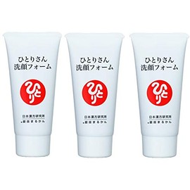 Ginza Marukan Hitori Facial Cleansing Foam, 2.8 oz (80 g), Set of 3