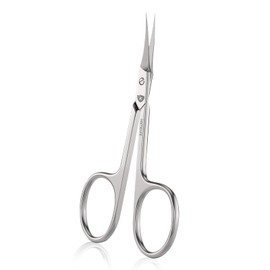 KAMICURE | Extra Fine Curved Cuticle Scissors for Men Women - Multi Purpose Small Manicure Scissors, Pedicure, Finger & Toe Nail Cuticle Scissors Professional Thin toenail Scissors, Eyebrow Scissors