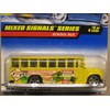Hotwheels School Bus-Mixed Signals Series #4-4 #736 by Hot Wheels