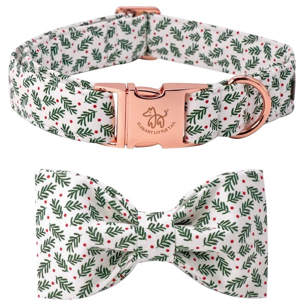 Elegant little tail Christmas Dog Collar, Pet Collar Soft with