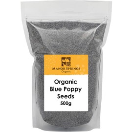 Organic Blue Poppy Seeds (500g)