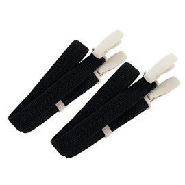 Collars prevent collapse of the korin belt, Kimono belt, 2-piece set (Black, 2 pieces)