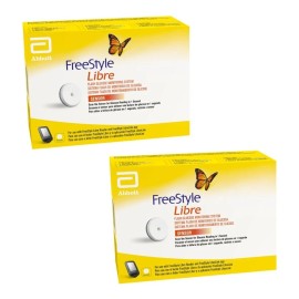 Kit De 2 Sensores Para Glucómetro Continuo Freestyle Libre