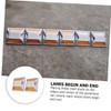 KONTONTY Reflective Road Markers Driveway Marker Road Studs Aluminum Pavement