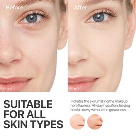 Revolutionary Face Primer and Moisturizer Combo with Hydrating and Pore-Minimizing Benefits, Ensuring a Smooth, Matte Finish and Prolonged Makeup Wear