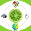 Creative Portable Mini 7 Day Weekly Circular Shape Rotary Cute
