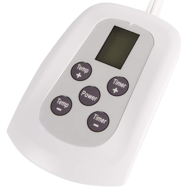 Westerly Full Size Microplush Electric Heated Blanket, Tan