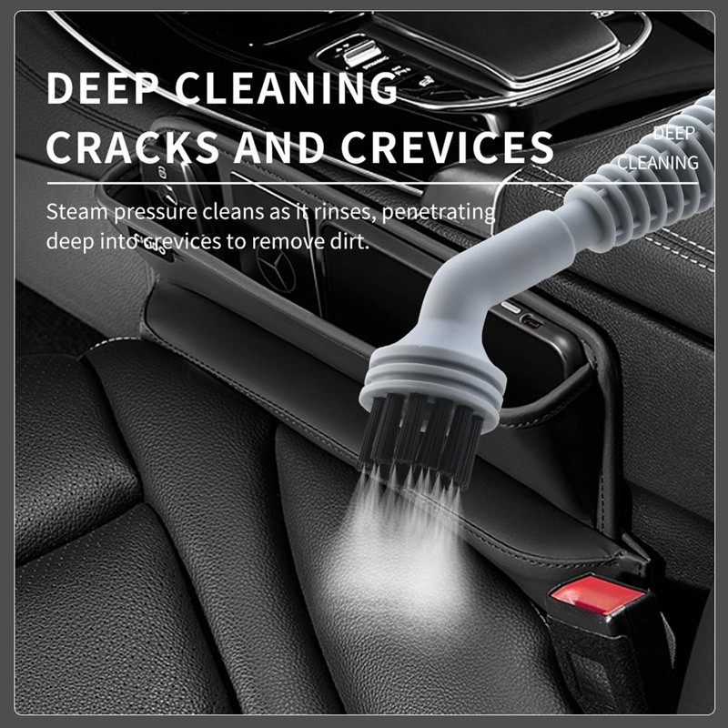 Handheld Pressurized Steam Cleaner for Home Use with Safe Lock