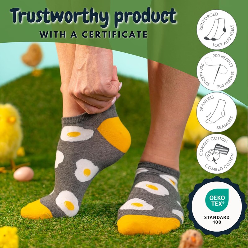 soxo Easter Gifts for Women Socks Men Funny Gift for