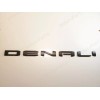 GMC 4PC Set Matte Black DENALI HD DENALI SIERRA Emblems