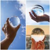 PATIKIL 50mm/2" Crystal Ball, K9 Crystal Ball Decorative Ball with