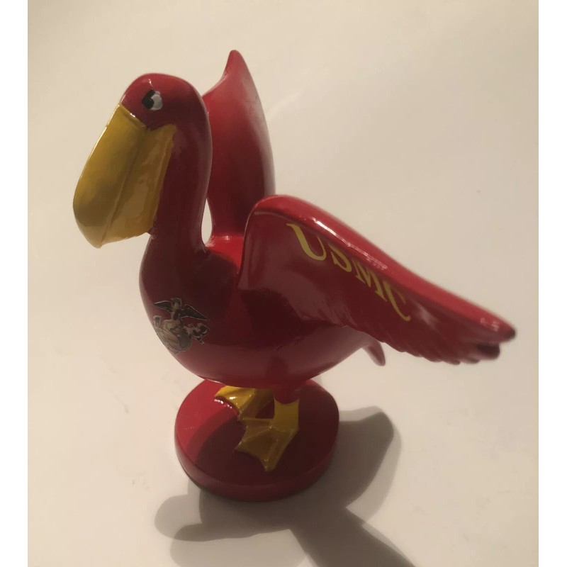 “Pelicans in Paradise” Pensacola USMC Marines Pelican Figurine
