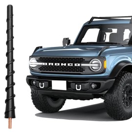 Short Antenna for Ford Bronco 2021-2024 Ford Bronco Accessories, 8 Inch Stubby Antenna for Bronco 2021 2022 2023 2024