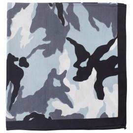fashionchimp Bandana, 100% Cotton, Premium Quality, Nicki Neckerchief for Men and Women, 50 x 50 cm, Arctic camo, Unit size