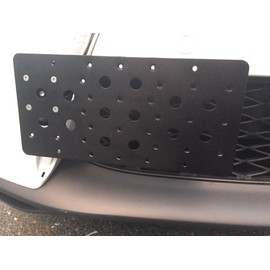 Bumper Tow Hook License Plate Mount Bracket for Mini Cooper