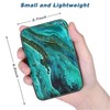 Atufsuat Credit Card Holder, Mini Aluminum Card Wallet RFID Blocking