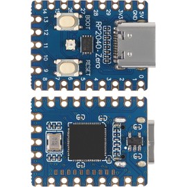 ALAMSCN Pack of 2 Compatible with RP2040-Zero Mini Microcontroller Board RP2040 USB-C Dual-Core ARM Cortex M0+ Processor 2MB Flash
