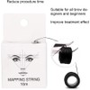 Microblading Eyebrow Marker Wire Line Tool, Cadena de mapeo pre-entintado