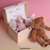Creative Deco Wooden Storage Box Unpainted with Lid | 25
