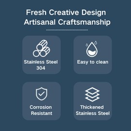 WEKTUNAA 4-pack Stainless Steel Sporks for Everyday Use,Camping Hiking Heavy Duty Flatware set,8.2-inch,7.6-inch,5.9-inch (8.2 inch)