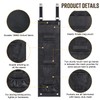 INKUITEN Gun Safe Door Organizer,Handgun Hanger with Elastic Triple Mag