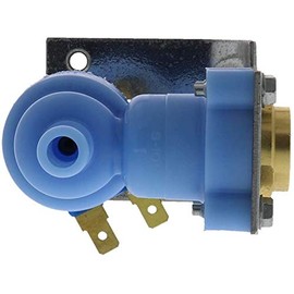 Krooli Válvula de entrada de agua para lavavajillas con soporte de montaje compatible con General Electric WD15X10003, 165D5792G001 AP2039343, PS259368