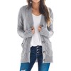Ninfort Cardigan Sweaters for Women Long Sleeve Open Front Button