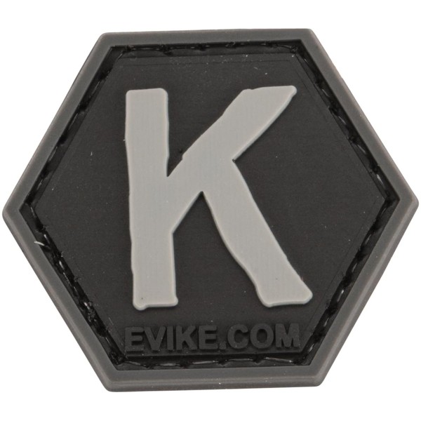 Evike Operator Profile PVC Hex Patch - Alphabet Series (Model:
