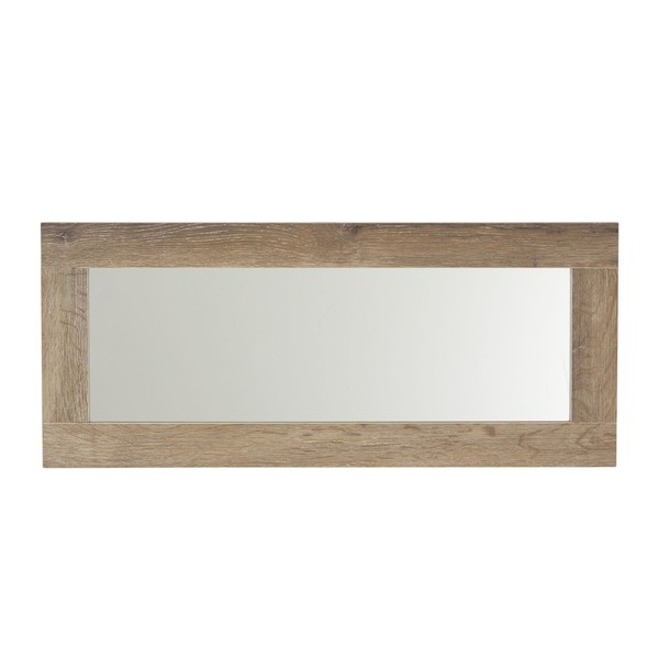 Household Essentials 8078-1 Ashwood Rectangular Wall Mirror