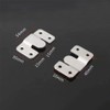 ANCLLO 4 Pairs Flush Mount Bracket Picture Frame Brackets Headboard