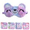 TOVINANNA Cute Cartoon Sleeping Eye Mask for Soft Blindfold Light