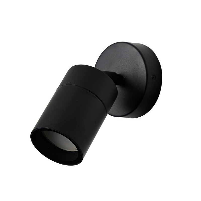 LITECRAFT Kenn Spotlight Outdoor Wall or Ceiling Adjustable GU10 Fitting