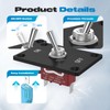 Toggle Switch 12V, Malictele ON/Off 2Pin SPST 12V DC30A Heavy