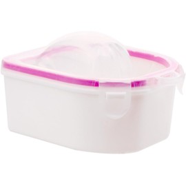 Recipiente para Remojo de Uñas a Prueba de Agua, Plástico Duro Duradero Uso Agua Tibia o Líquido, Manos Derecha E Izquierda, Retiro Artificial