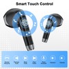 Bluetooth Headphones, Wireless Bluetooth 5.4 In-Ear Headphones with 4 ENC